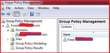 Group Policy Management Window